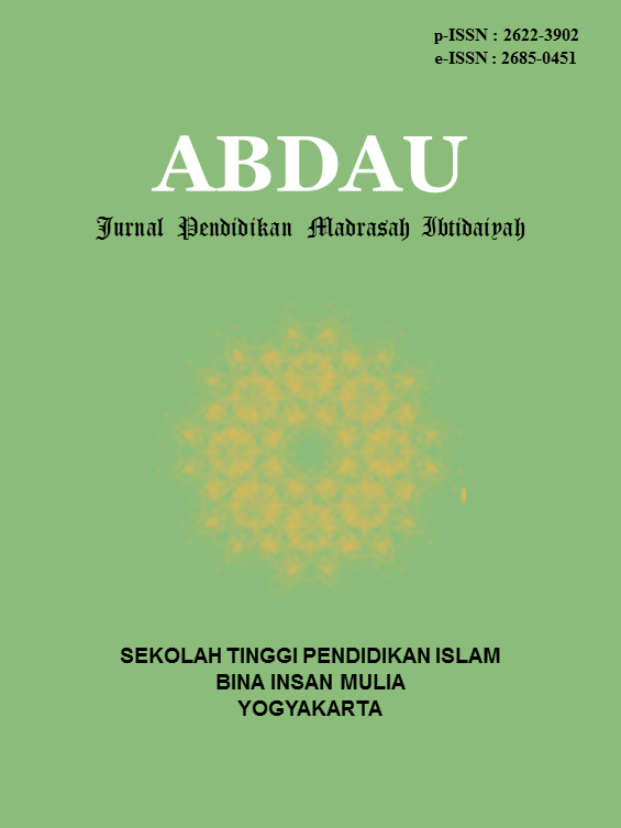 ABDAU : Jurnal Pendidikan Madrasah Ibtidaiyah
